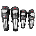 KIT DE PROTECCIÓN, RODILLERAS Y CODERAS TIPO METAL PRO X + ENVIO GRATIS CONTRAENTREGA